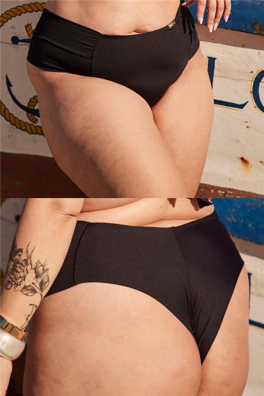 Calcinha Plus Size Cós Alto